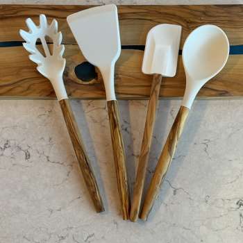 TFO | Olivewood & Silicone Kitchen Tools